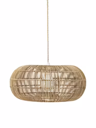 Zuri Taklampa Natur 51cm