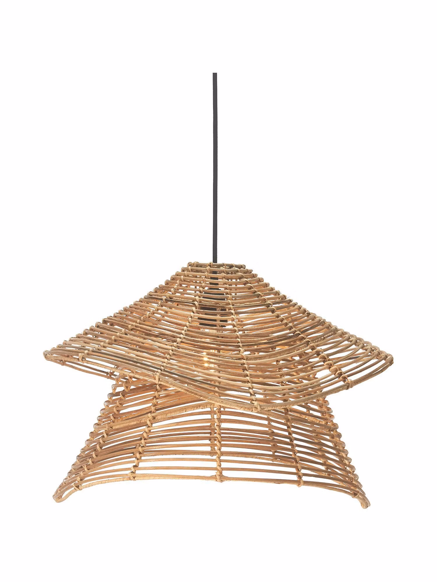 Olga Taklampa Natur 51cm