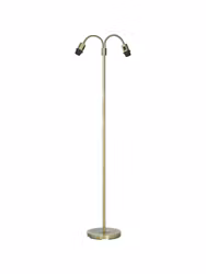 Amy Golvfot Flex2 Antikmässing 150cm