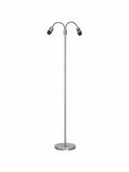 Amy Golvfot Flex2 Krom 150 cm