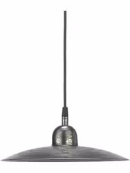 Como Taklampa Beaten silver 28cm