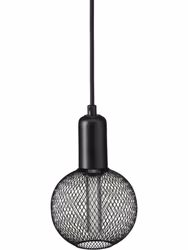 Grid fönsterlampa Svart, 12,5cm