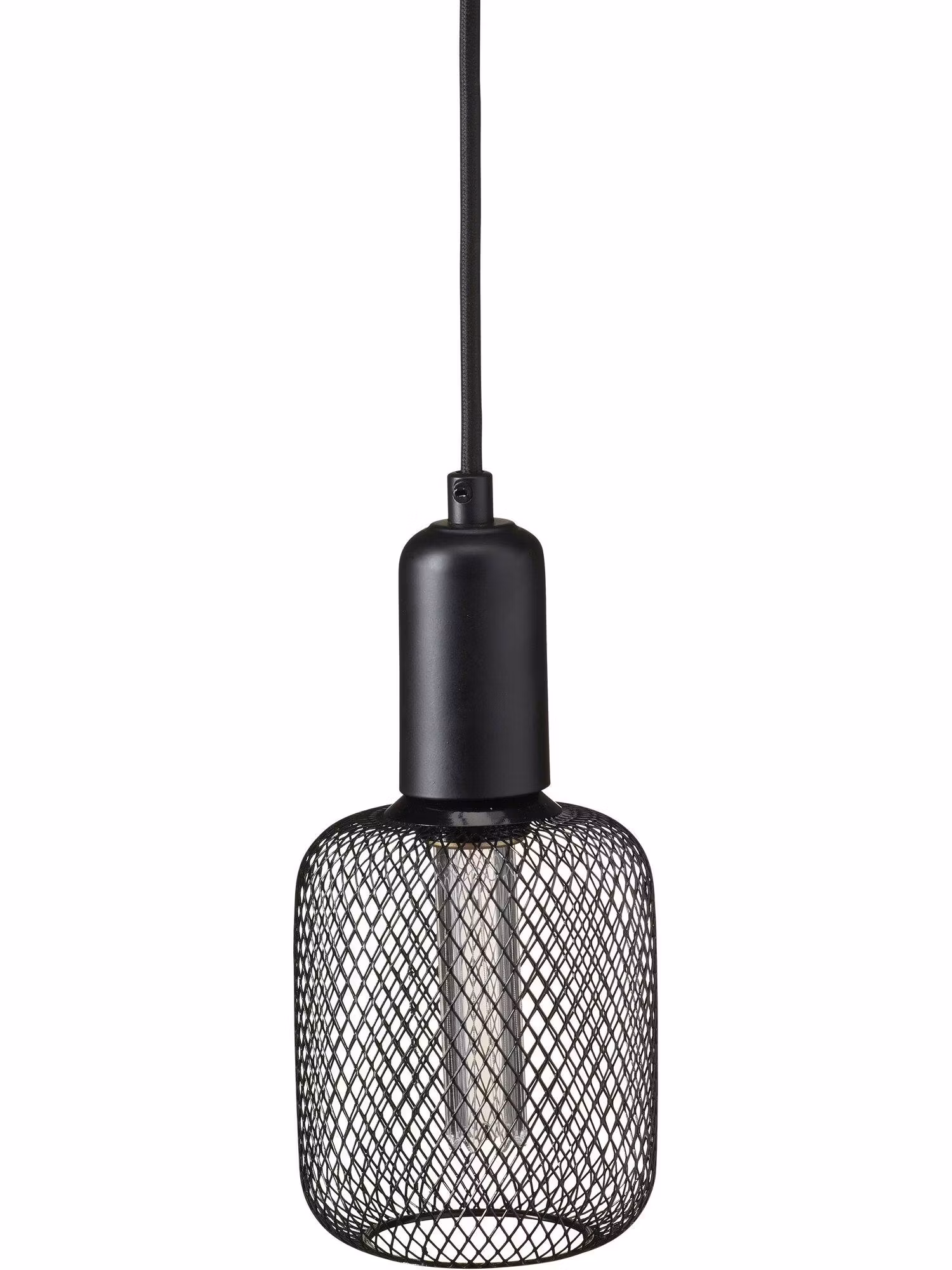 Grid fönsterlampa Svart, 10cm