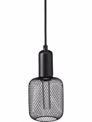 Grid fönsterlampa Svart, 10cm