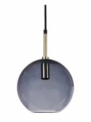 Milla fönsterlampa Guld/Smokey 20cm