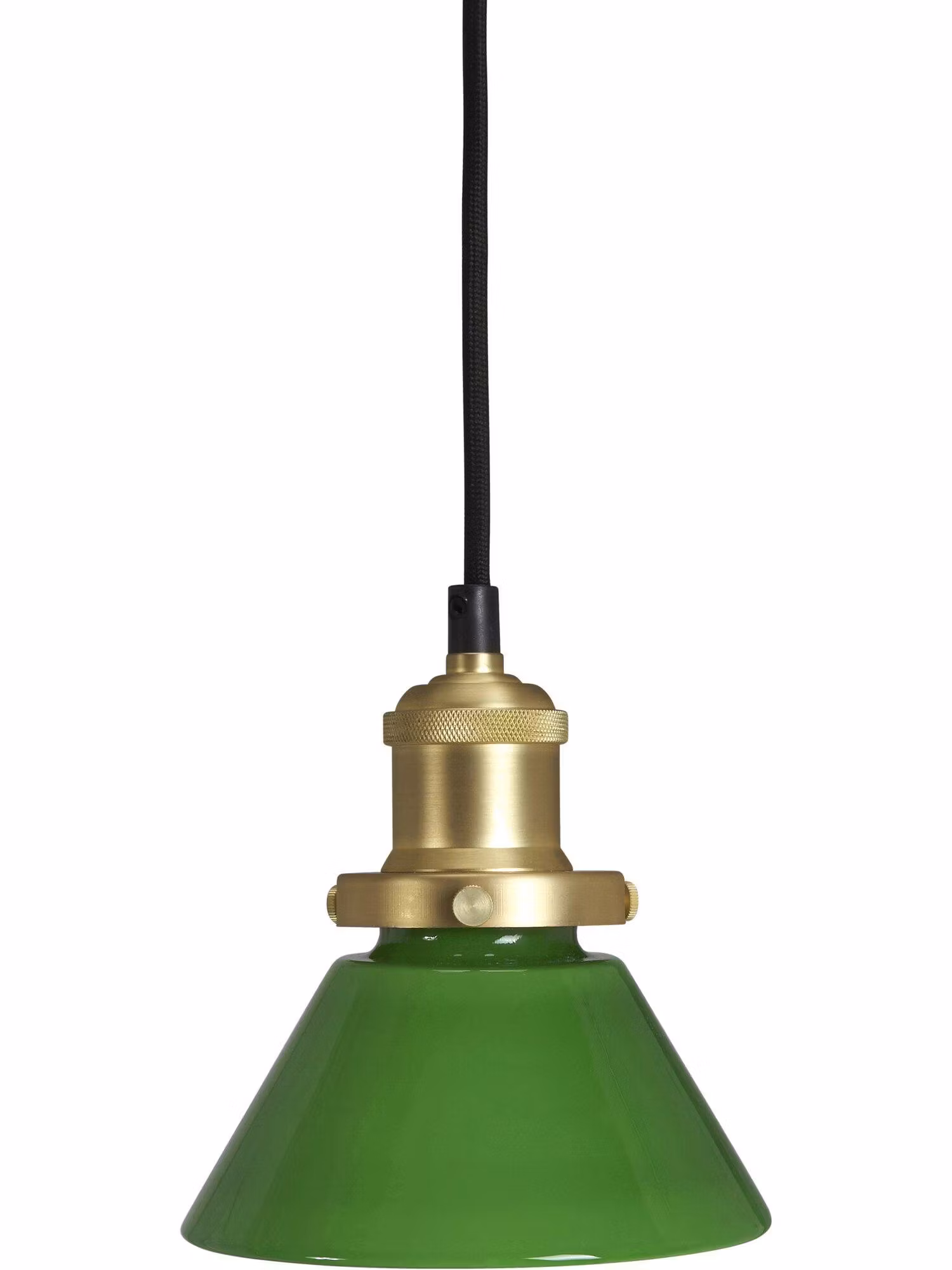 August Fönsterlampa Grön 15cm