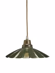 Ester fönsterlampa Mörkgrön 24cm
