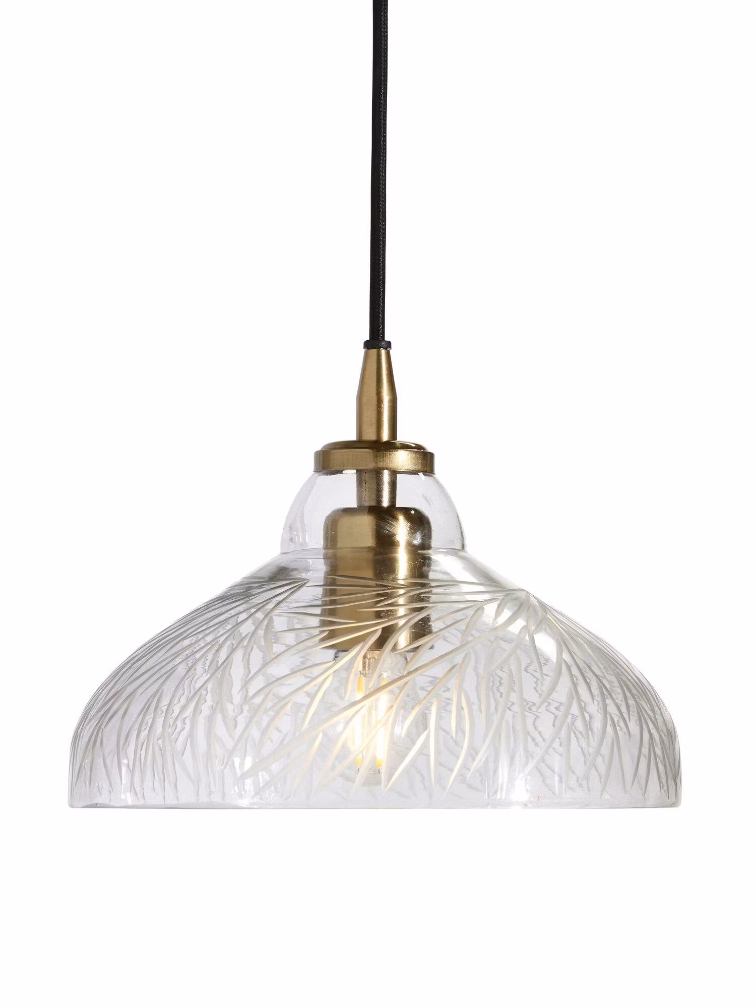 Maple Taklampa Klarglas 23cm