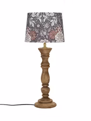 Lodge bordslampa Dahlia Brun