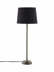 Kent bordslampa med svart skärm 59cm