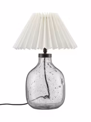 Groove bordlampa Klar/ Offwhite