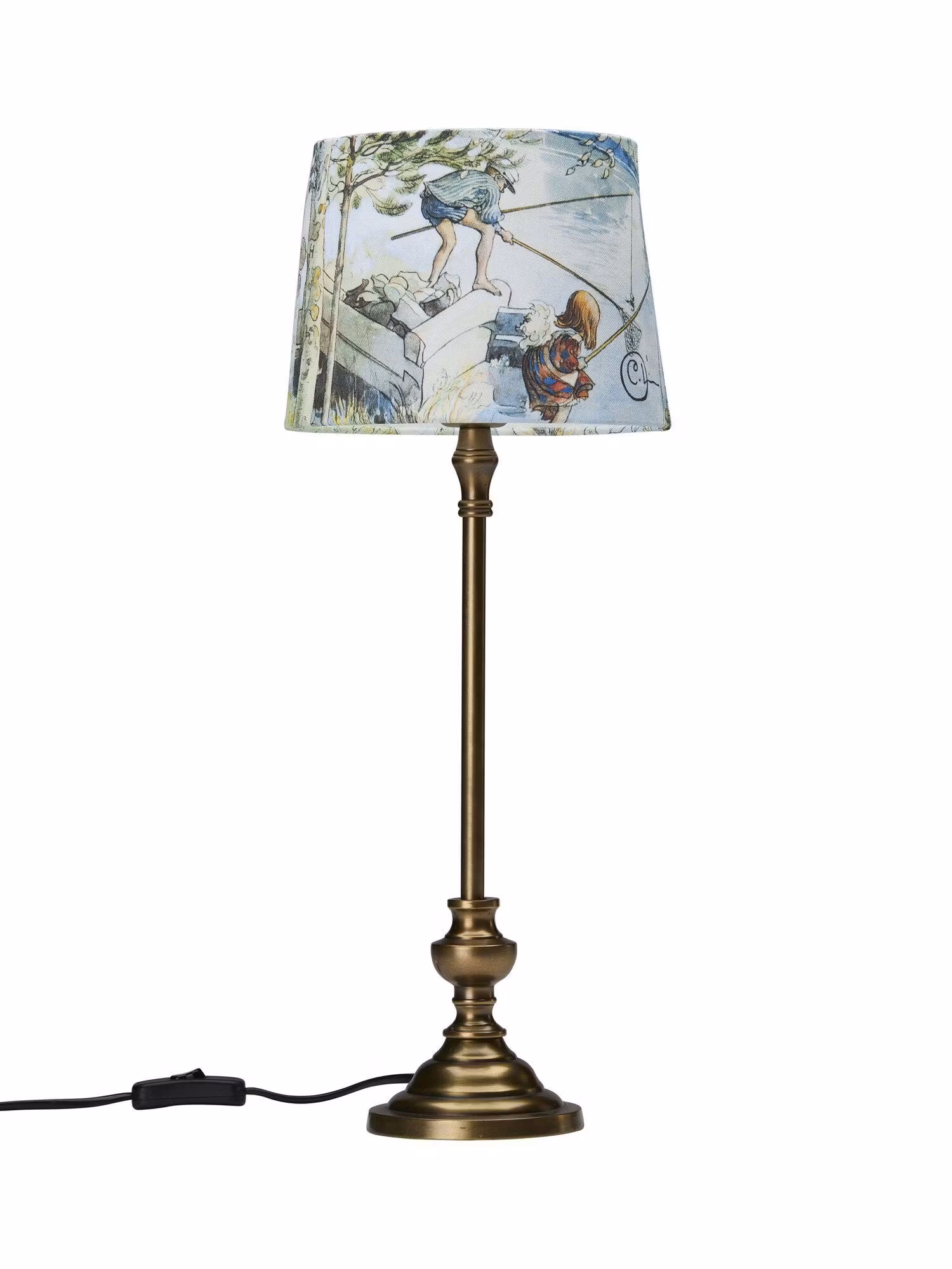 Andrea bordslampa Antikmässing 53 cm