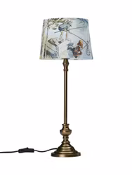 Andrea bordslampa Antikmässing 53 cm