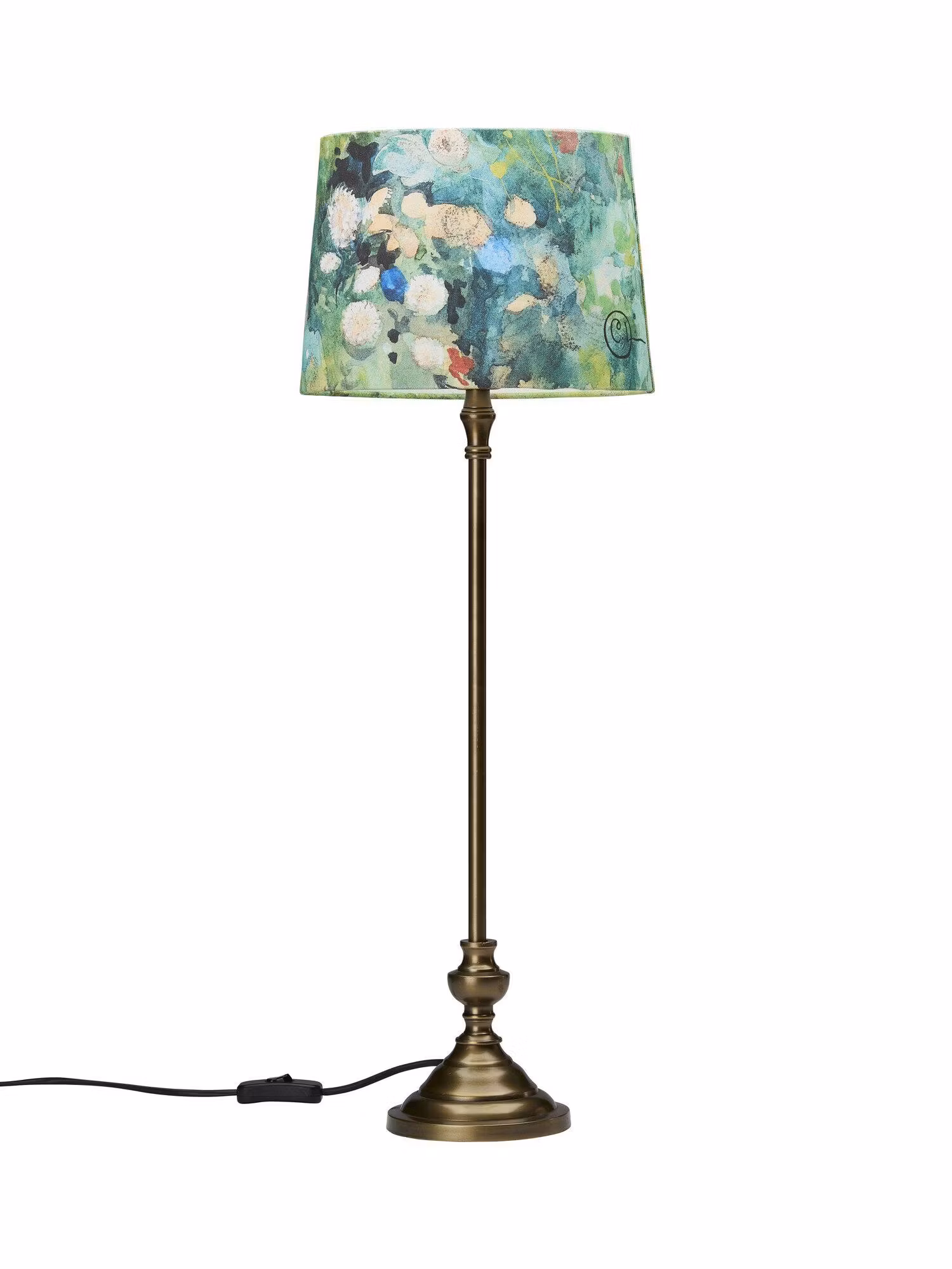 Andrea bordslampa Antikmässing 71 cm