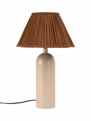 Riley Bordsslampa Beige/Brun 50cm