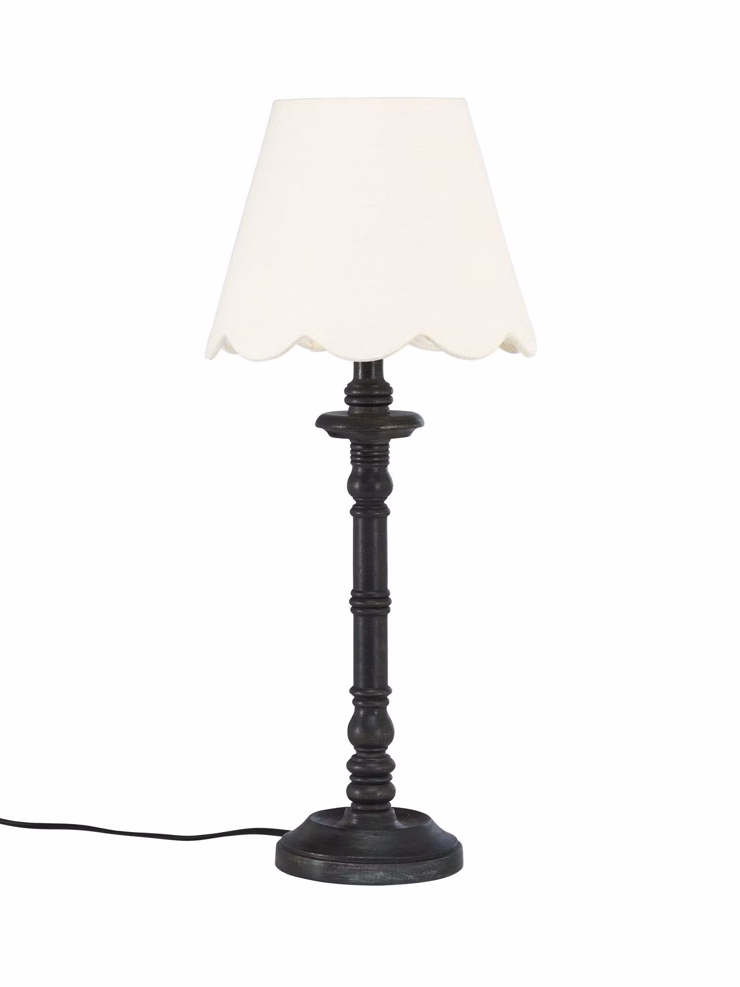 Joy Bordslampa Svartbrun/vit 54cm