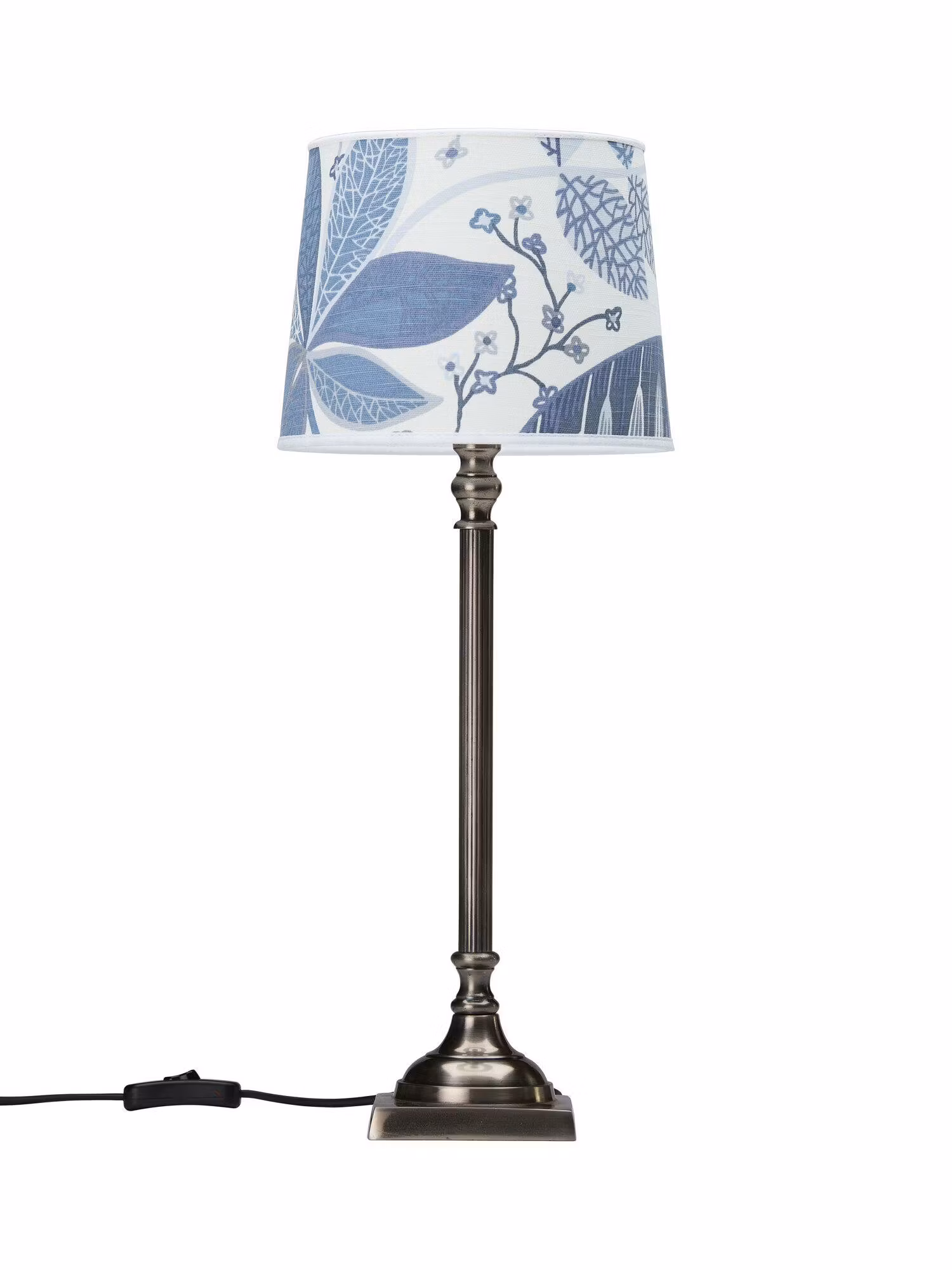 Margot bordslampa Antiksilver 50 cm