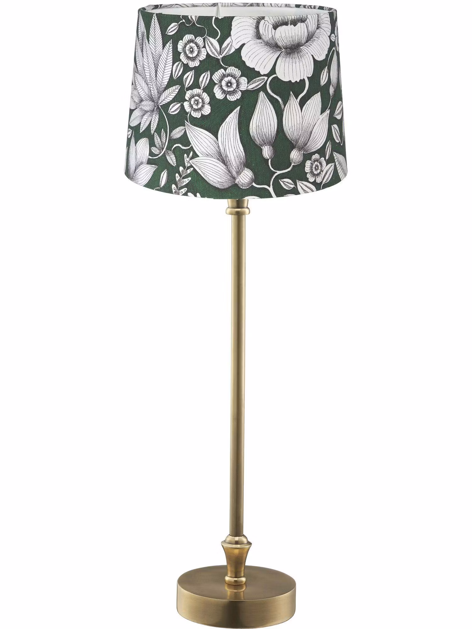 Liam bordslampa med grön skärm 59cm