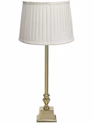 Linné bordslampa med offwhite skärm 66cm