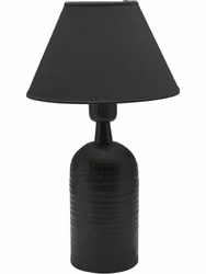 Riley bordslampa med svart skärm 40cm