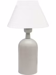 Riley bordslampa med vit skärm 40cm