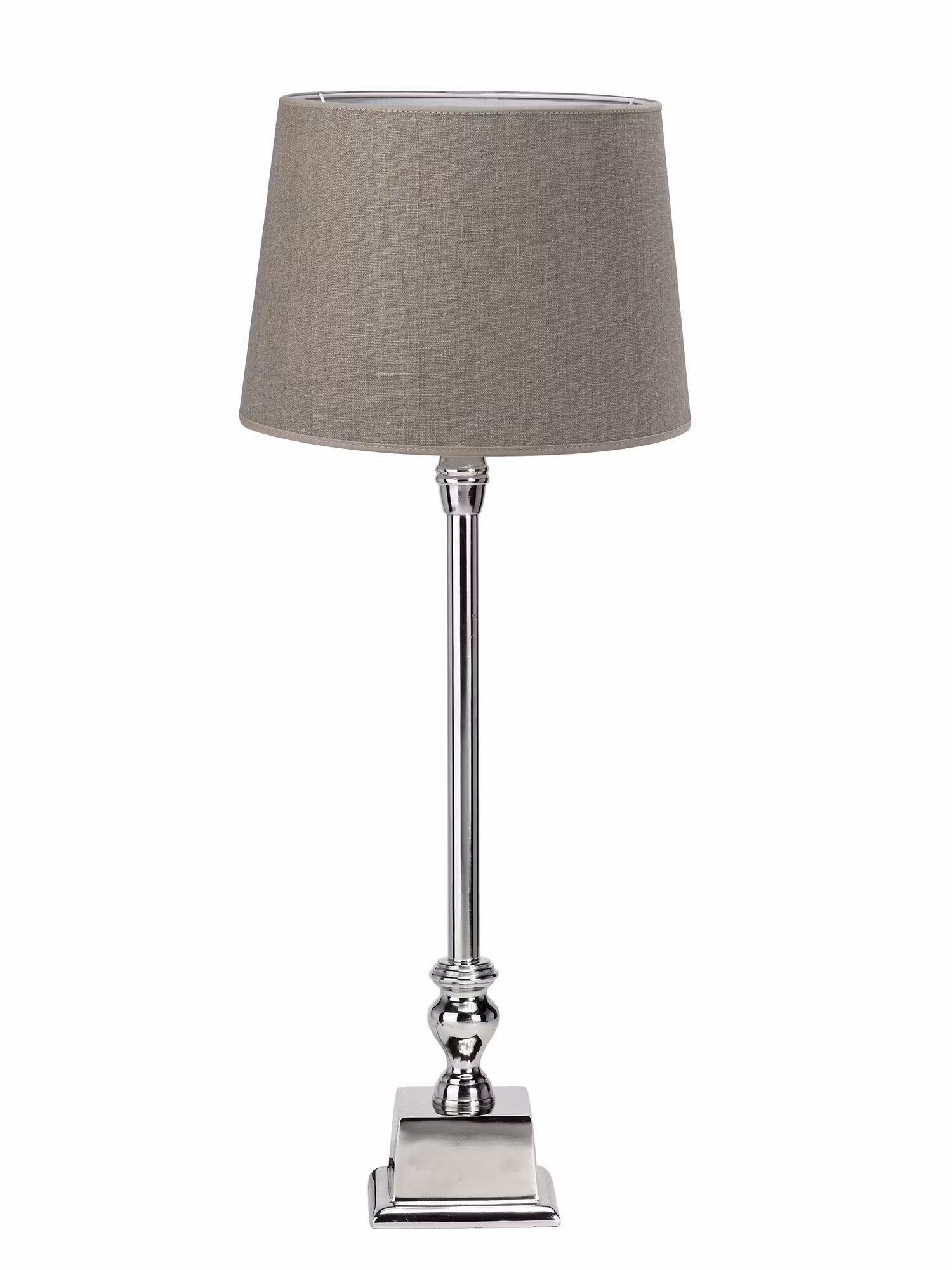 Linné bordslampa med lampskärm 62cm
