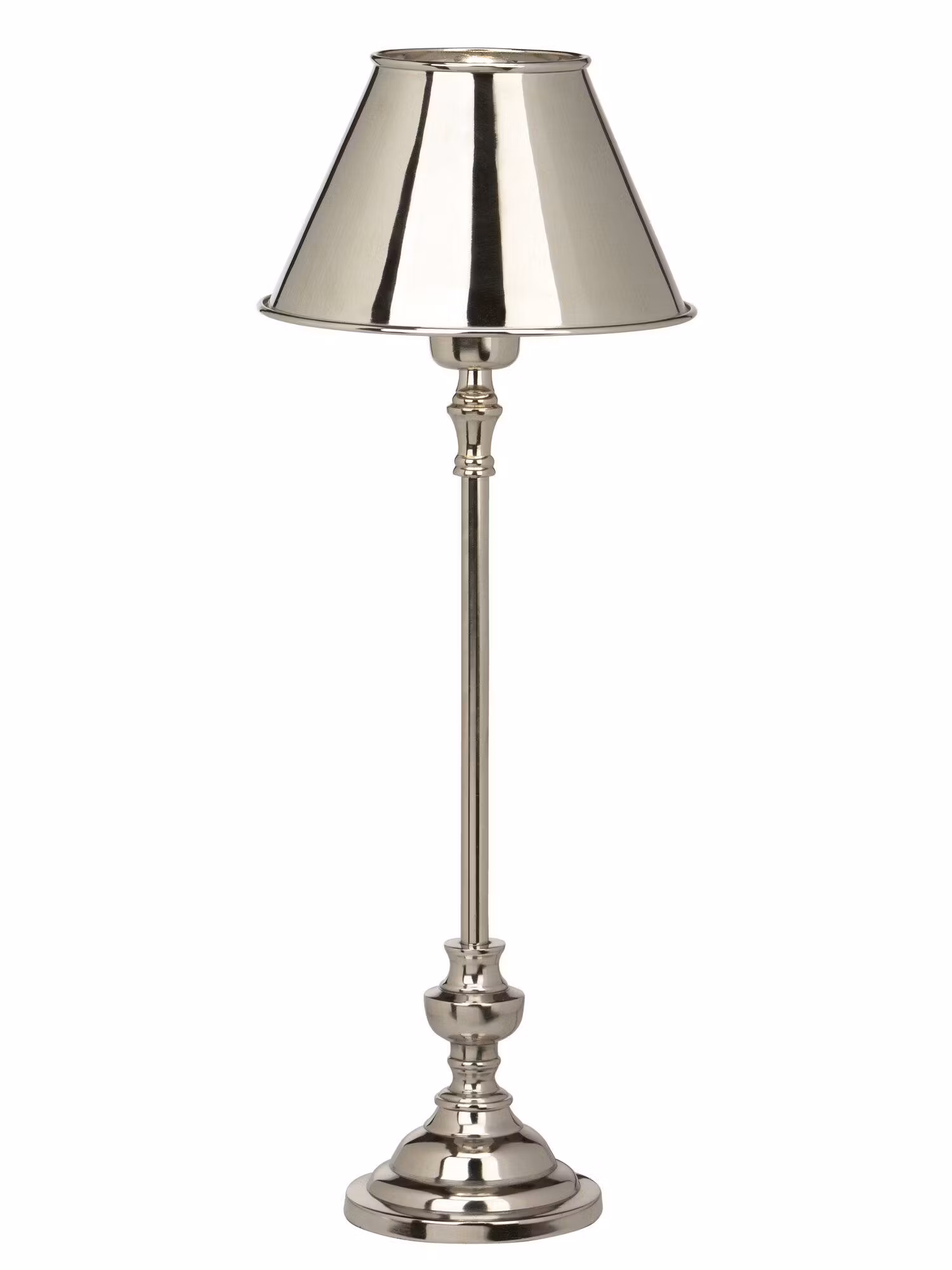 Andrea bordslampa med kromskärm 55cm