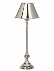 Andrea bordslampa med kromskärm 55cm