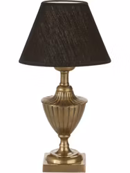 Pollino bordslampa med svart skärm 33cm