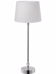 Liam bordslampa med vit skärm 59cm