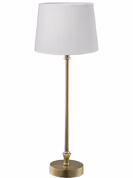 Liam bordslampa med vit skärm 59cm