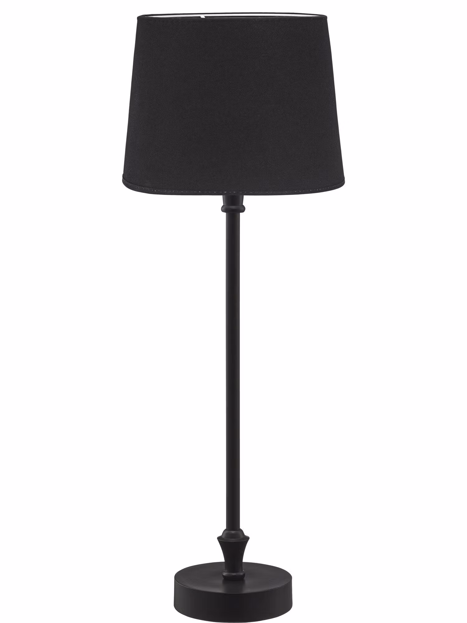 Liam bordslampa med svart skärm 59cm