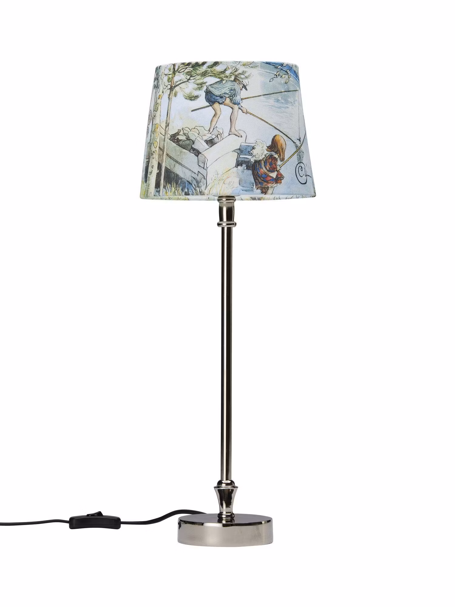 Liam bordslampa Krom 55 cm