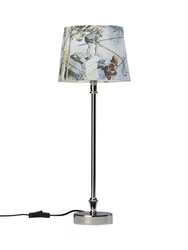 Liam bordslampa Krom 55 cm
