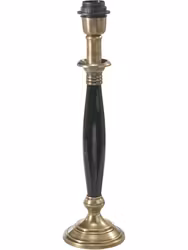 Madison Lampfot Svart/Antikmäss 43cm