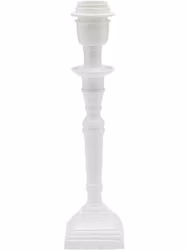 Salong Lampfot Vit 33cm
