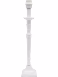 Salong Lampfot Vit 42cm
