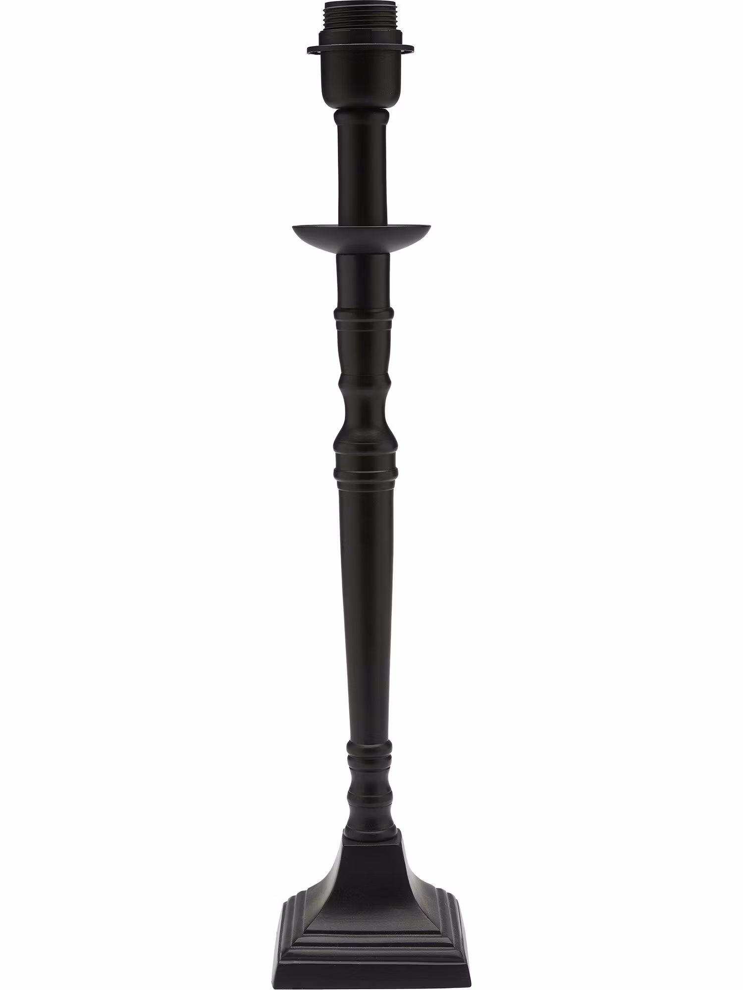 Salong Lampfot Matt Svart 53cm