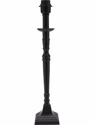 Salong Lampfot Matt Svart 53cm