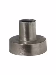 Notice lampfot Råsilver 12cm