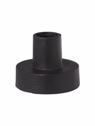 Notice lampfot Råsvart 12cm