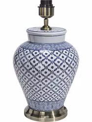 Fang Hong Lampfot Blå 38cm