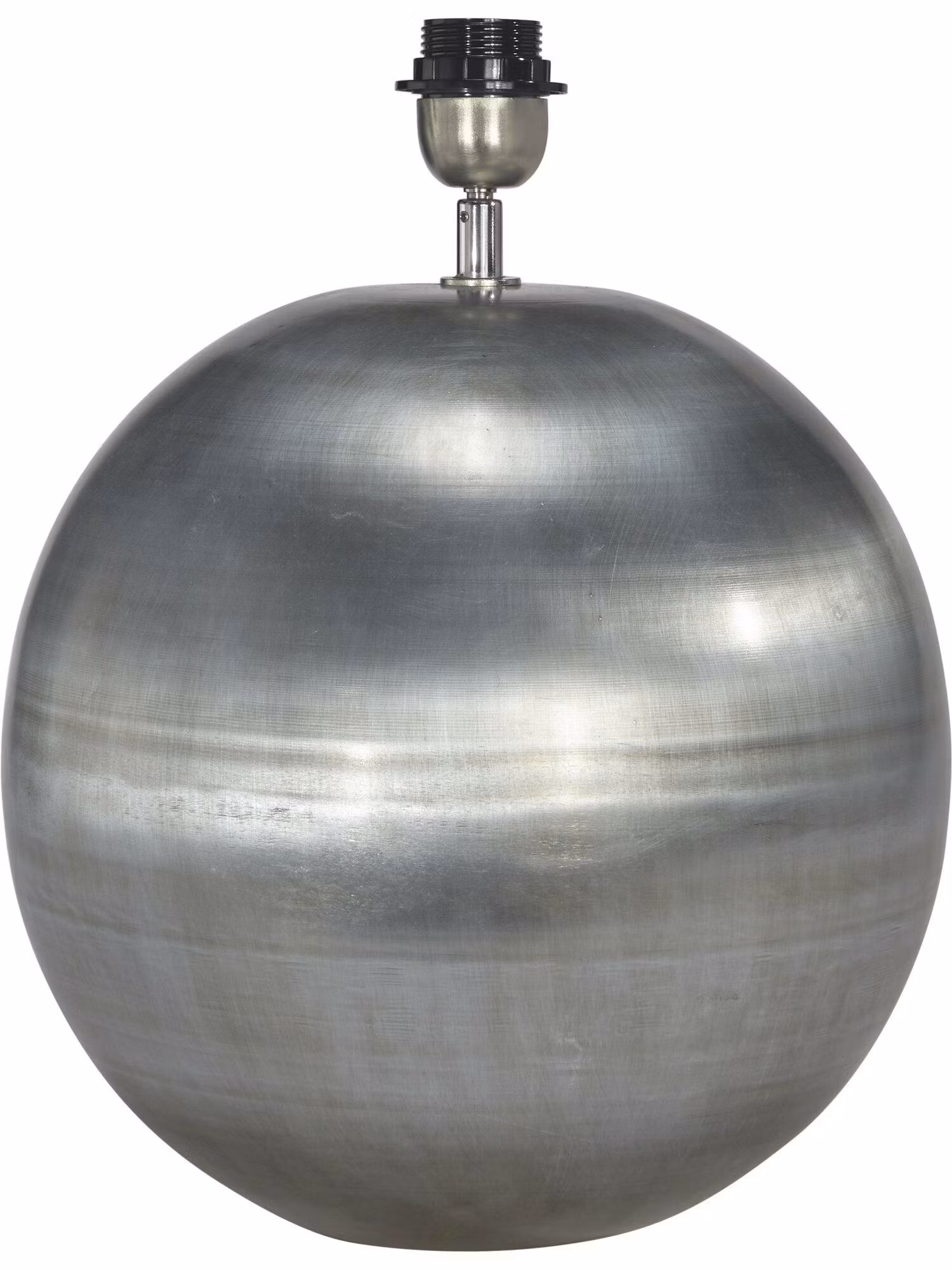 Globe Lampfot Pale Silver 40cm