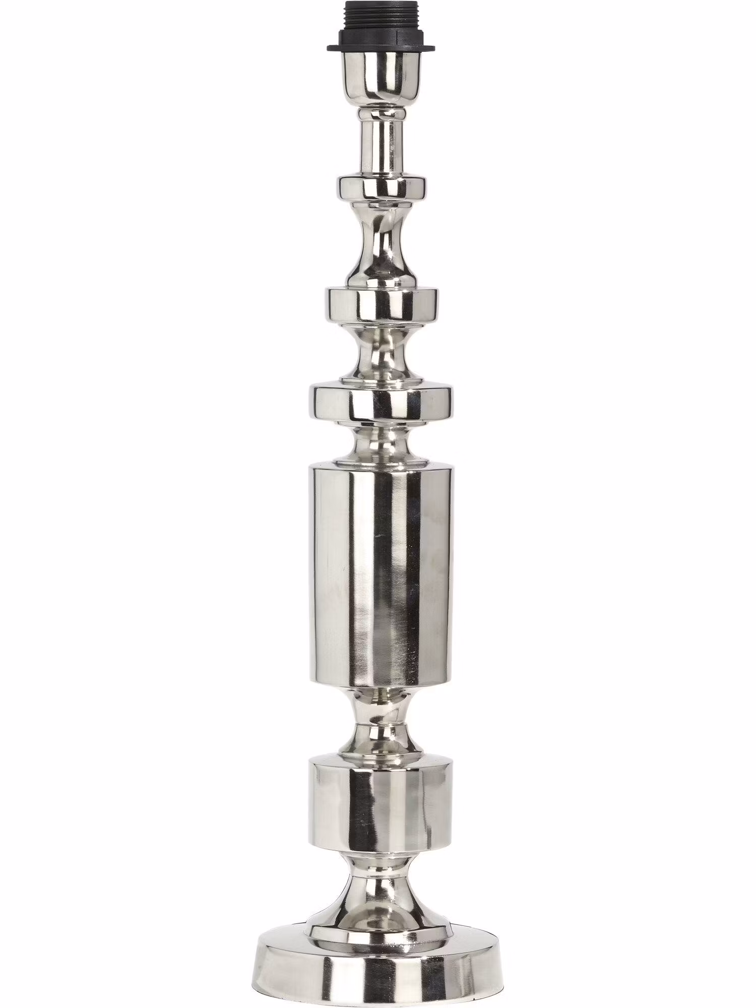 Art Deco lampfot Krom 59cm