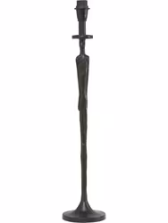 Mr Tall Lampfot Matt Svart/Brun 78cm