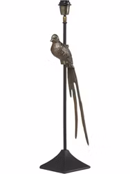 Birdie Lampfot Svart/mässing 70cm