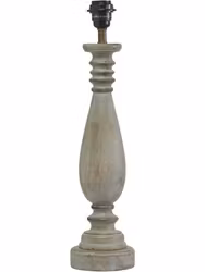 Linda Lampfot Washed grey 52cm