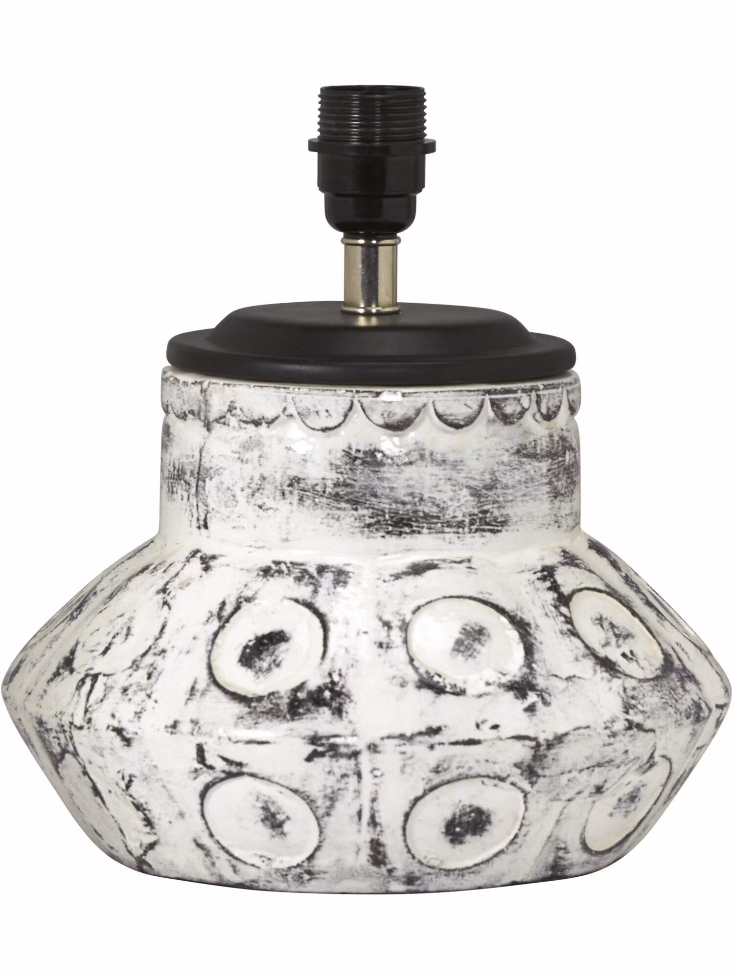 Larry Lampfot Vit 30cm