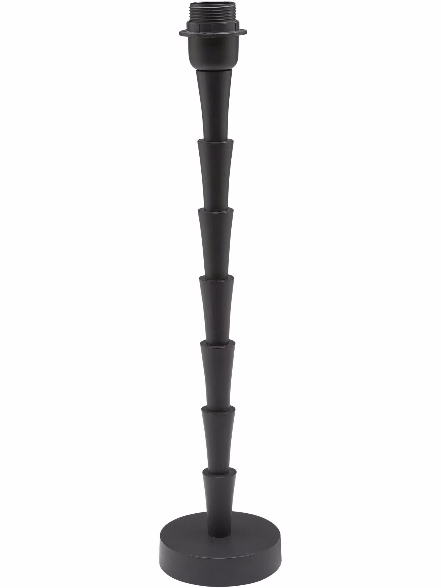 Chloe lampfot Matt svart 48cm