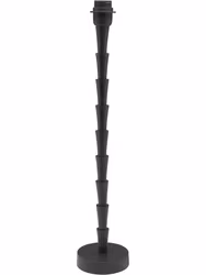 Chloe lampfot Matt svart 61cm